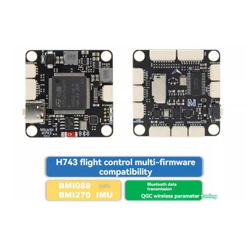Drone Rc Flight Controller - Controlador de vuelo MicoAir743 V2, doble