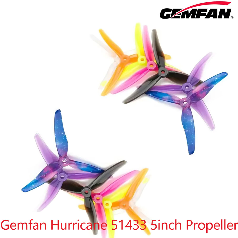 Drone Rc2 - 12 Pares de Hélices Gemfan Hurricane