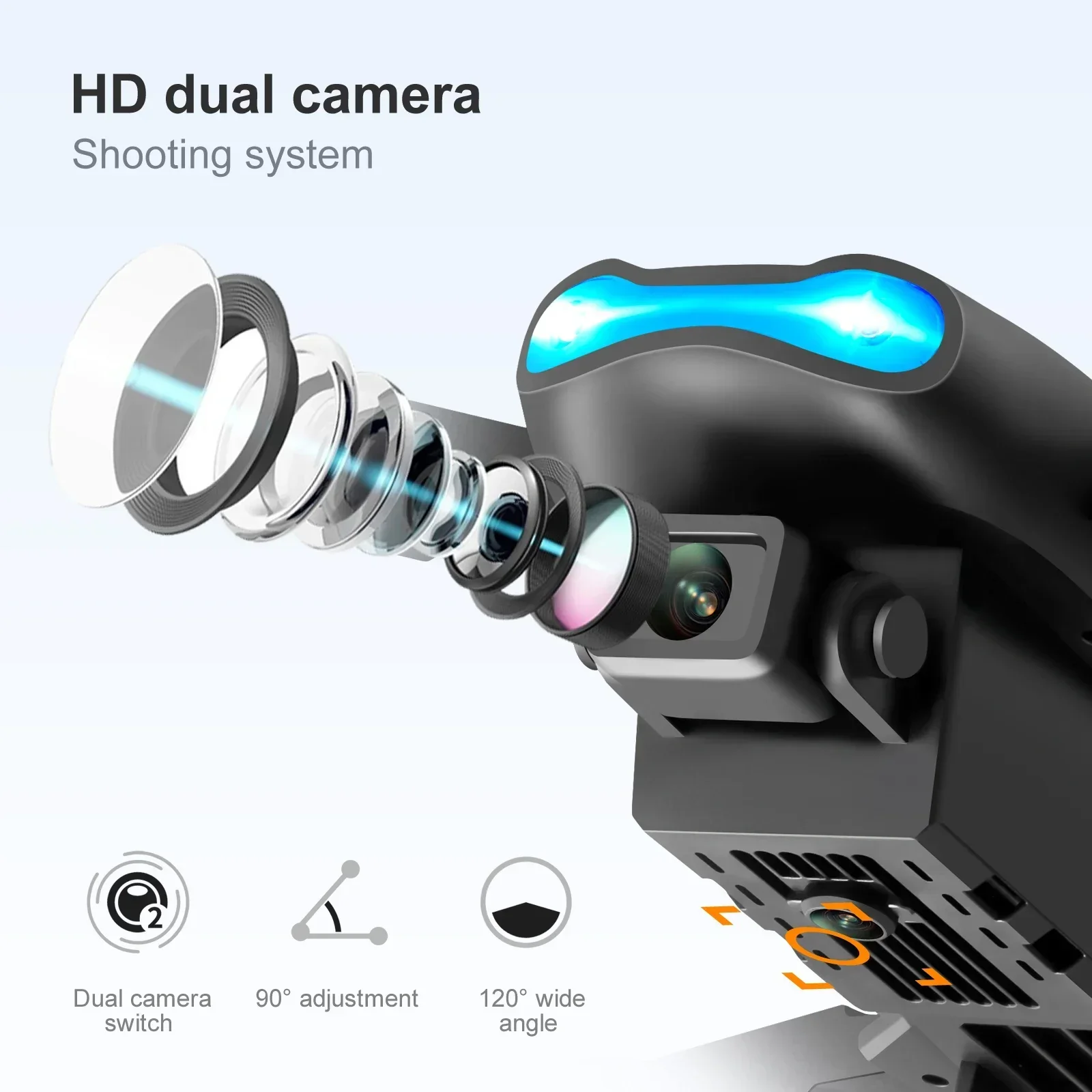 Nuevo Dron E99 Pro HD 4K con c - Drone Rc App reseña y precio