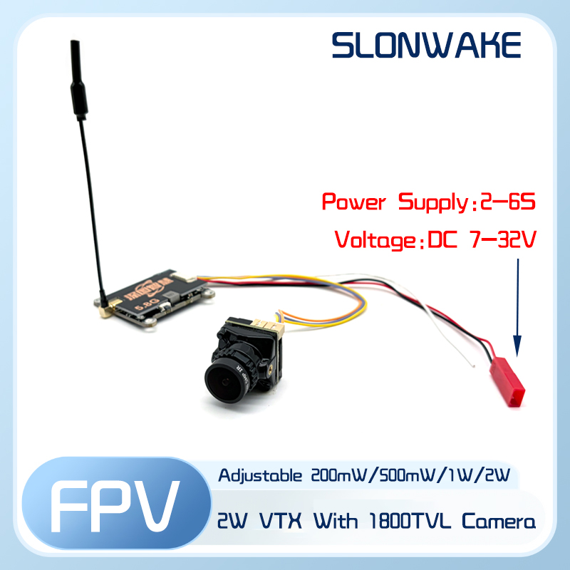 Transmisor VTX SLONWAKE 5.8G 5 - Fpv Drone Camera reseña y precio