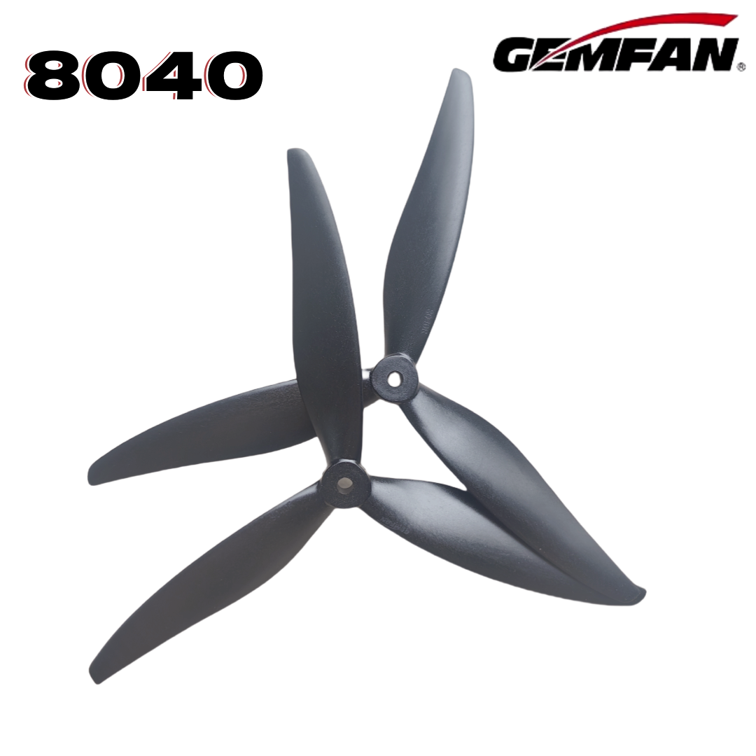 Gemfan 8040 8X4X3 hélice de 3  - Drone Rc Diy reseña y precio