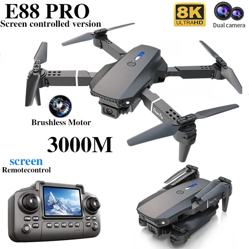 Dron Profesional E88 PRO con P - Drone Rc App reseña y precio