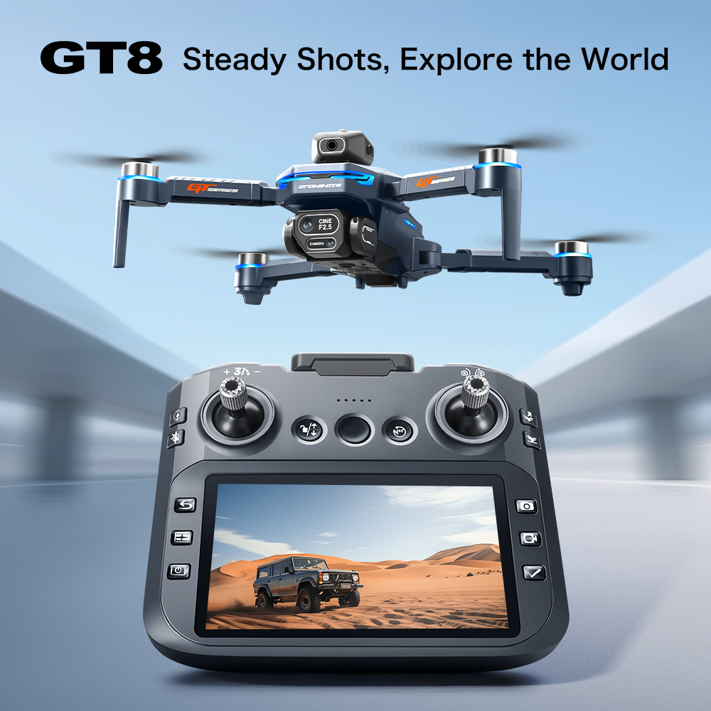 Dron Plegable GT8 Max 8K HD Pr - Gps Module Drone reseña y precio