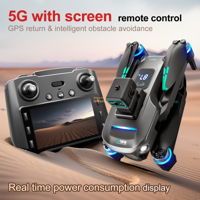 8K Cámara Dual 5G WIFI FPV Con - Drone Rc App reseña y precio