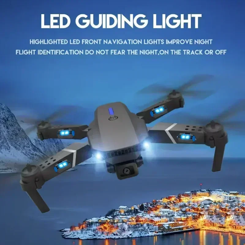 E88 Pro WIFI FPV Drone gran an - Drone Rc App reseña y precio