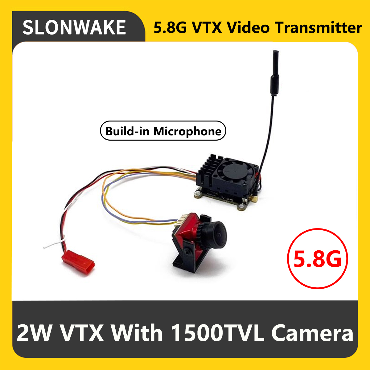 Transmisor FPV VTX SLONWAKE 5. - Fpv Drone Camera reseña y precio