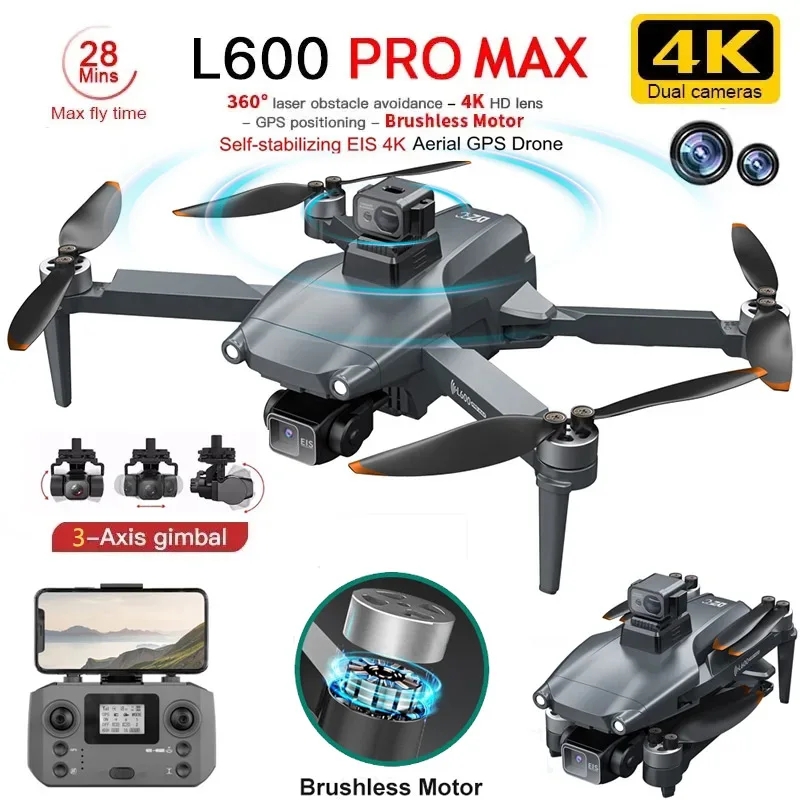 L600 PRO MAX GPS Drone profesi - Gps Module Drone reseña y precio