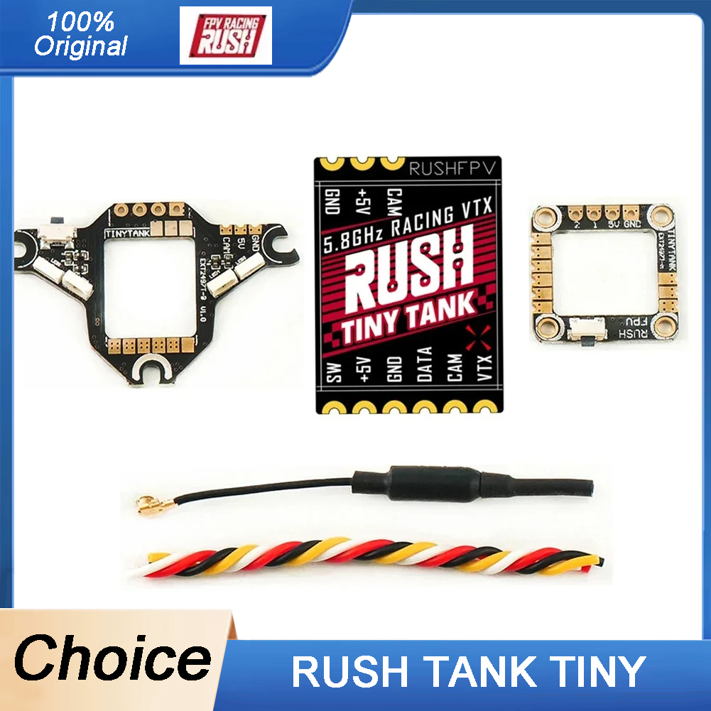 RUSHFPV Tiny Tank VTX 5.8GHz 3 - Vtx Video Transmitter reseña y precio