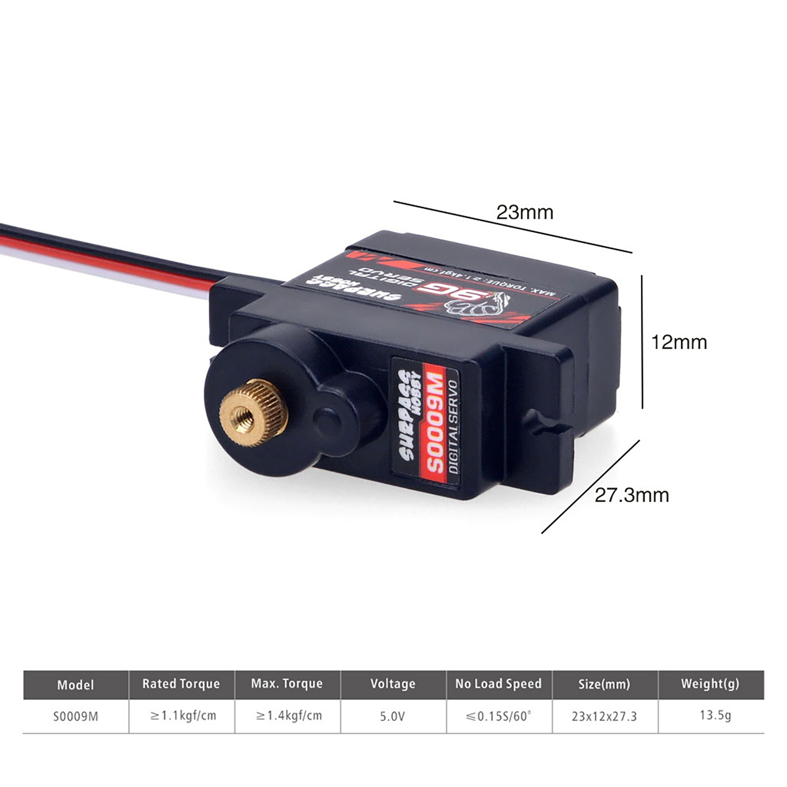 Micro Servo Digital de 2g, 3.7 - Drone Rc Diy reseña y precio
