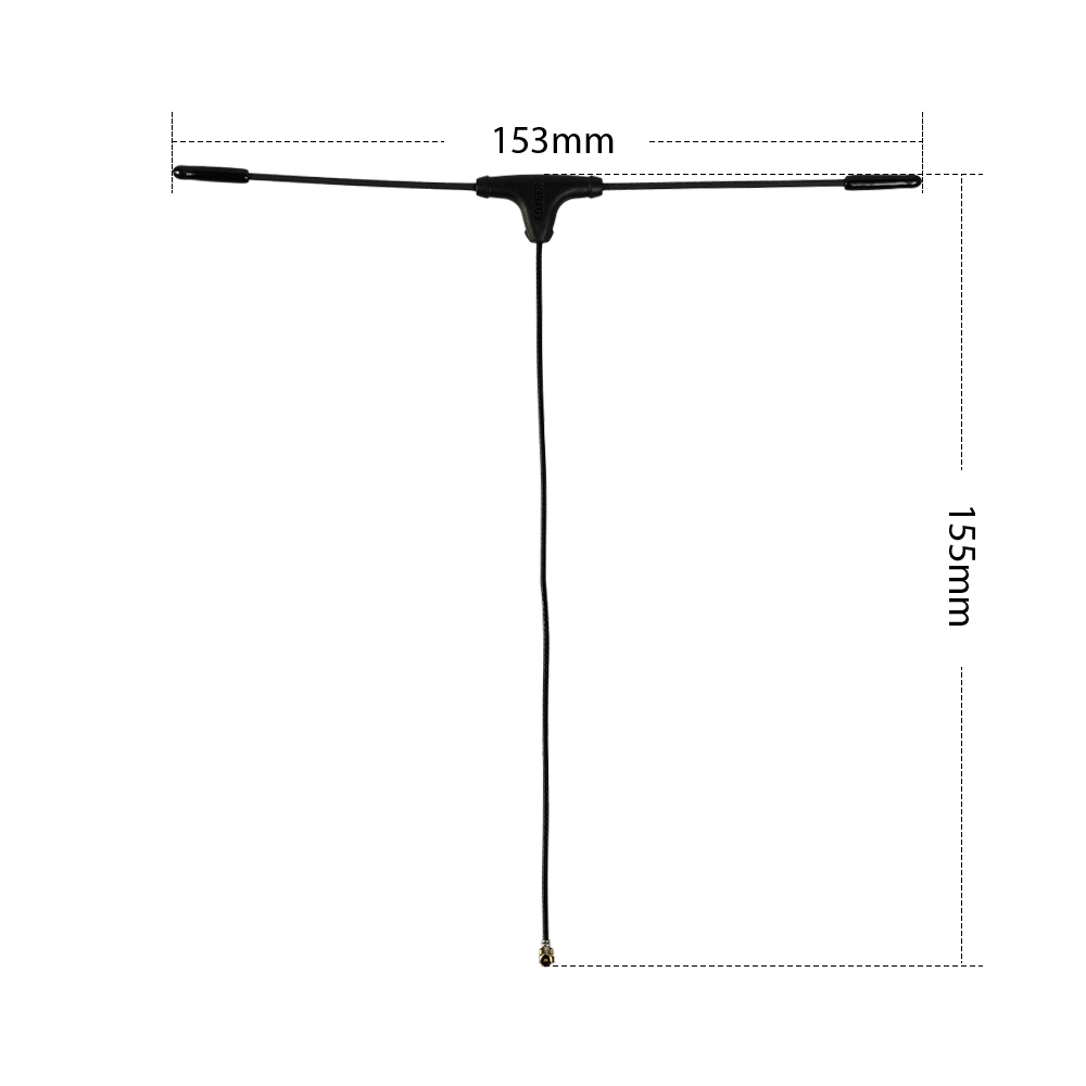 Antena Micro tipo T de 2,4G y  - Crossfire Receiver Rx reseña y precio