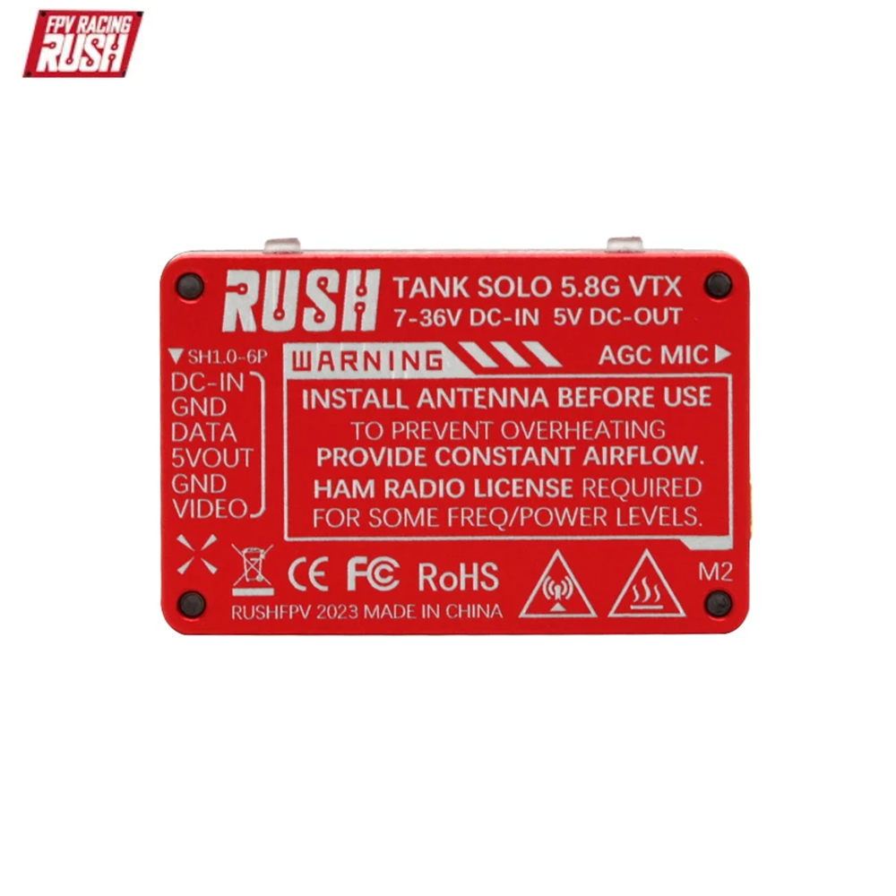 Transmisor de Video FPV RUSHFP - Vtx Video Transmitter reseña y precio