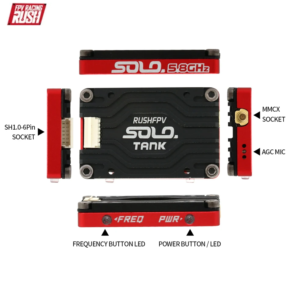 Transmisor de Video FPV RUSHFP - Vtx Video Transmitter reseña y precio